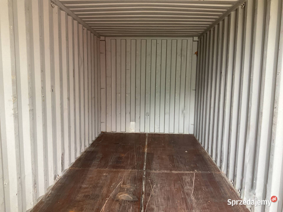 Kontener morski magazynowy 20DV 6 metrowy Nidzica sprzedam