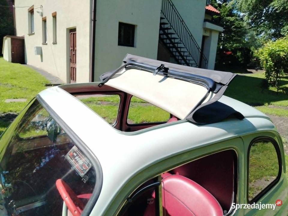Fiat 500 F 1970 4 lata renowacji oryginał Motoryzacja Kalwaria Zebrzydowska