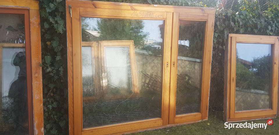 Używane okna drewniane lubuskie Gubin