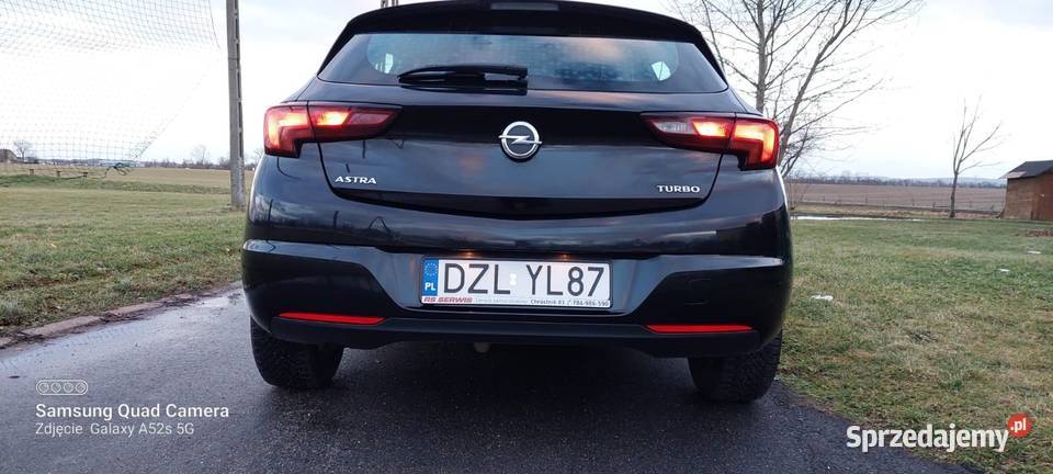 OPEL ASTRA polski salon wersja enjoy centralny zamek Legnica