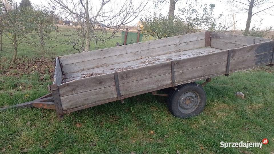 Przyczepa Jednoosiowa nieuszkodzony mazowieckie sprzedam
