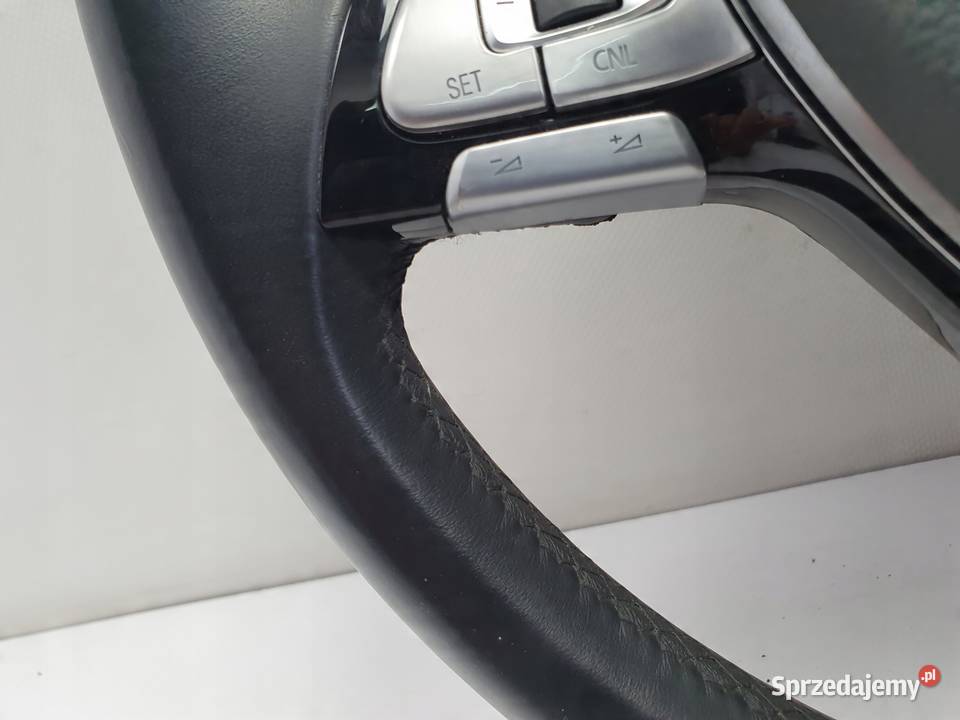 VW Golf VII R LINE KIEROWNICA SKÓRZANA ŁOPATKI osobowe Janów