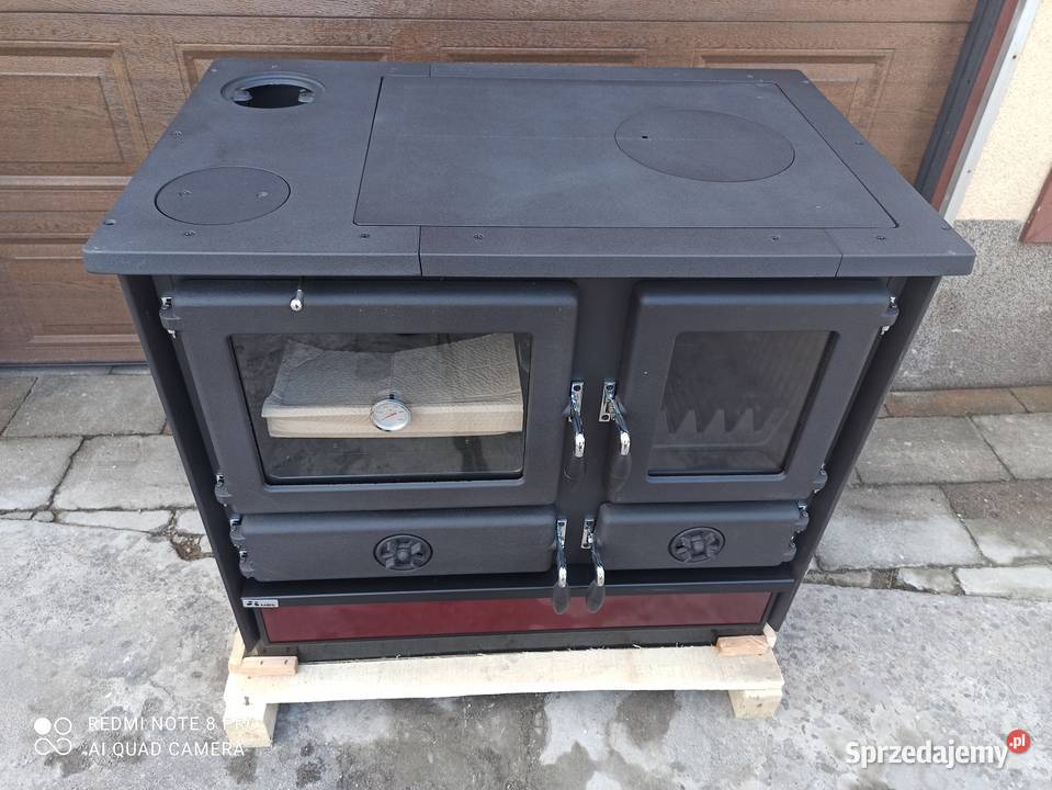 Magnum kuchnia żeliwna z piekarnikiem wiśniowa Wałbrzych