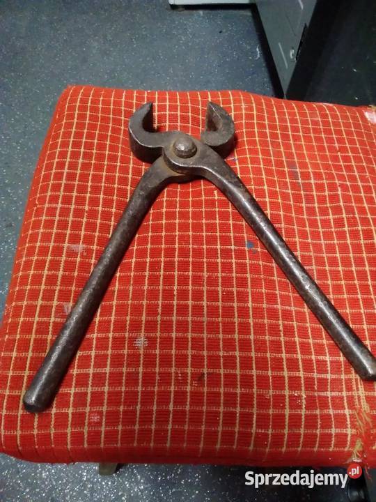 Stare duże kute Cęgi Antyki Słupsk