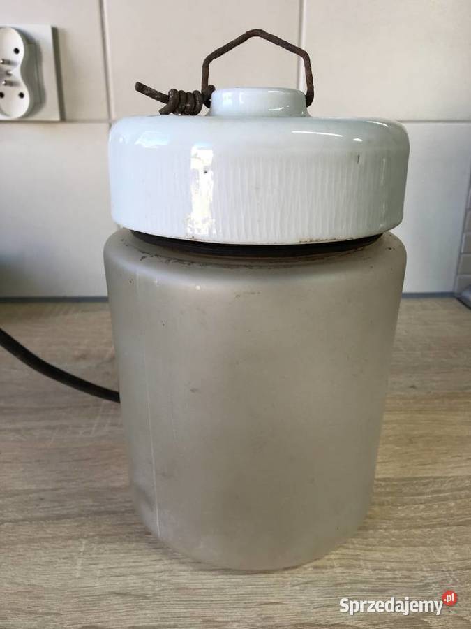 Stara lampa wicząca żarówka E27 Dom i Ogród