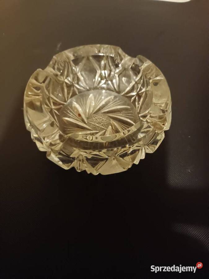 Popielniczki kryształowe Bielsko-Biała sprzedam