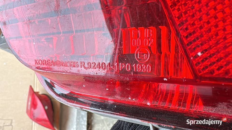Lampa przeciwmgielna prawy tył Kia Venga 0919 prawe Brzesko