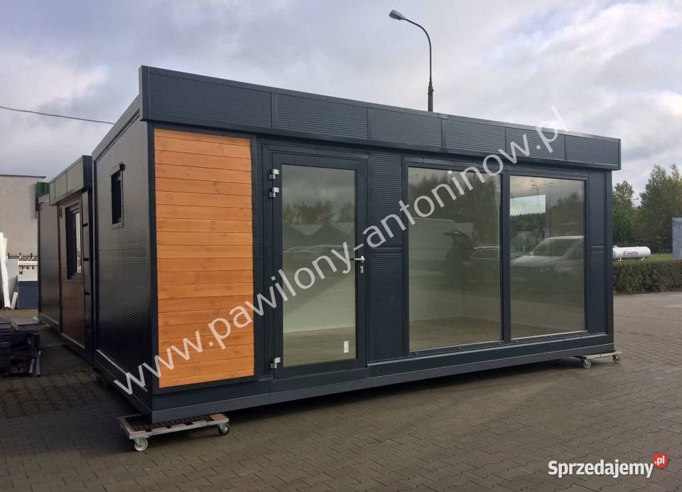 NOWY PAWILON KONTENER USŁUGOWY KOSMETYCZNY Piaseczno