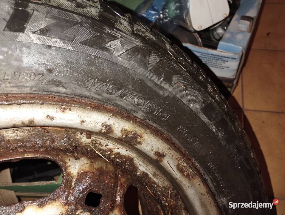 Koła zimowe 14 VW opel seat 4x100 Samochodowe Sosnowiec sprzedam
