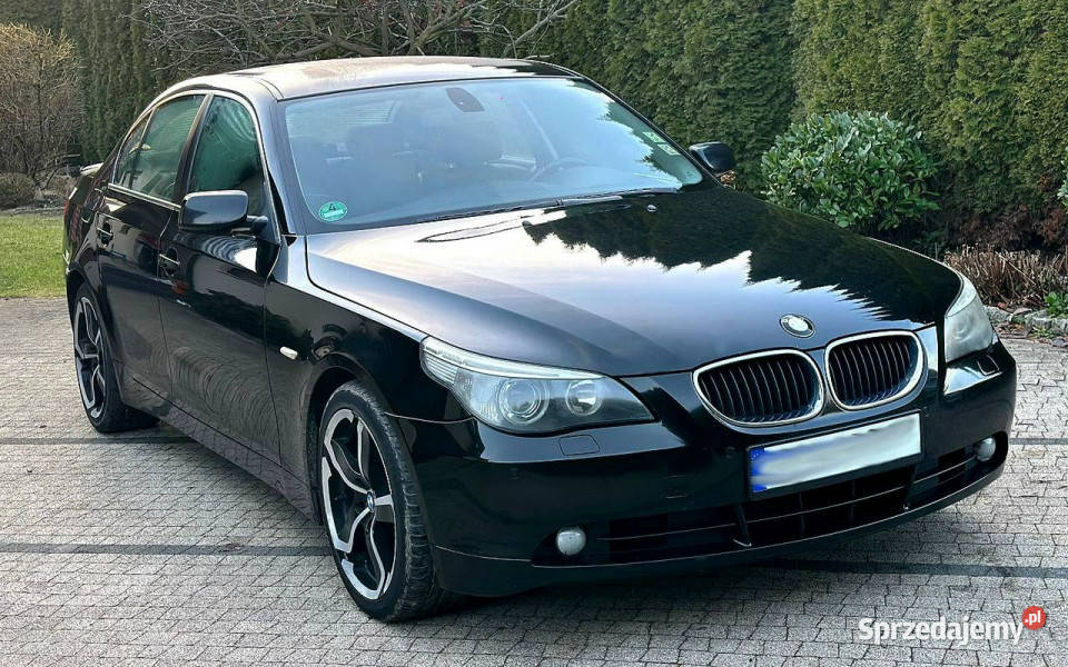 BMW 525 BMW e60 525i 192 m54b25 Sedan Manual Wrocław sprzedam