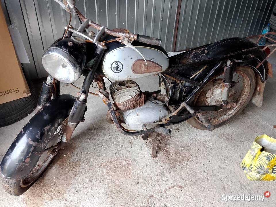 Motocykl SHL M11 1966 PRL Lubań