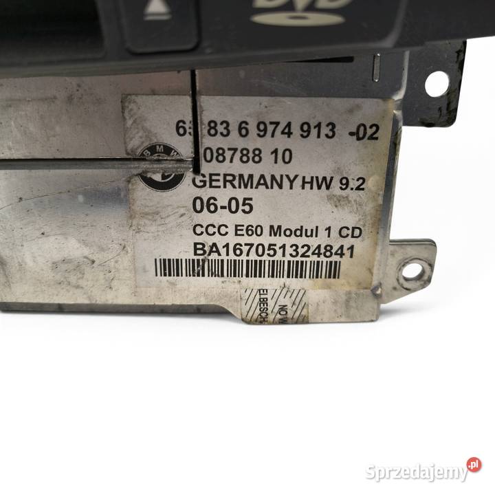 CZYTNIK NAWIGACJI Bmw E60 E61 6974913 Chełm