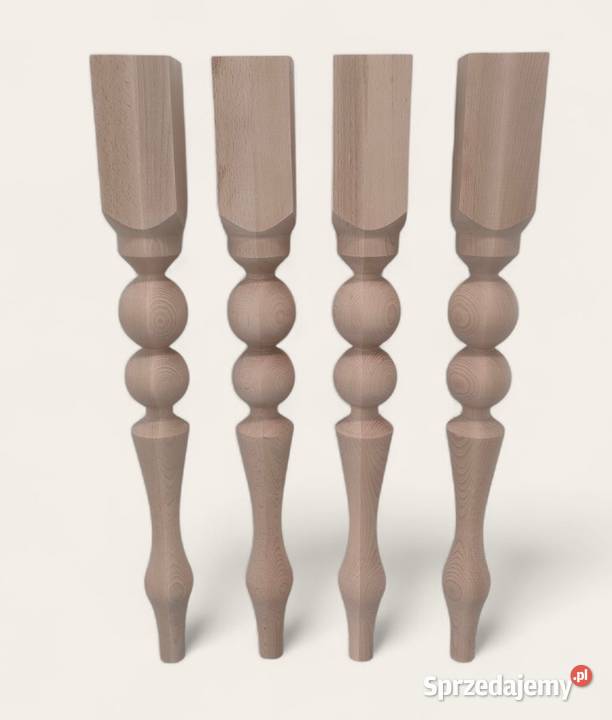 Nogi noga stołowa buk bukowa toczona 75 stół Bolesławiec