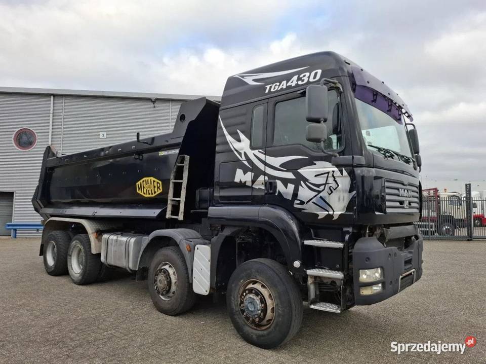 Man tga 41430 8x8 mazowieckie Warszawa