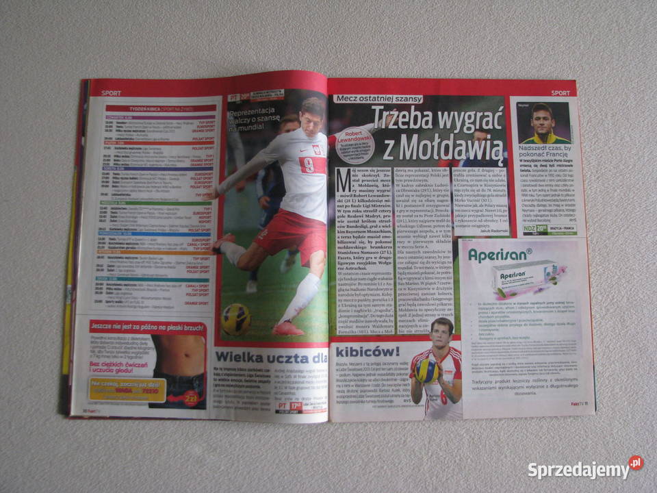 Fakt TV gazeta program telewizyjny z roku 2013 Rok wydania 2013 Brzegi sprzedam