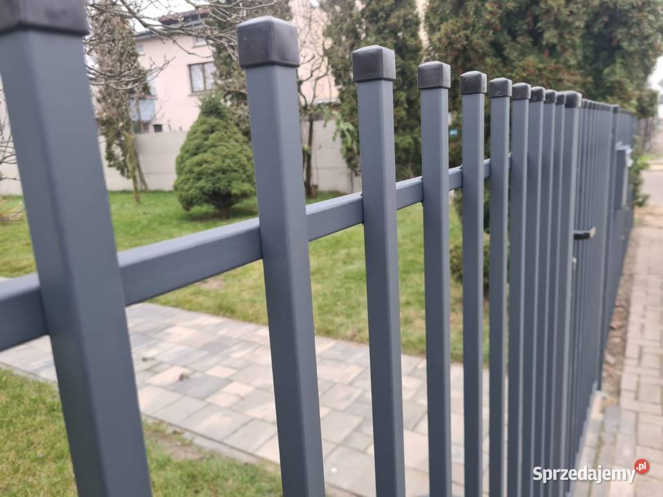 Brama skrzydłowa 400x150 KING ogrodzenia bramy ocynk wielkopolskie Kalisz