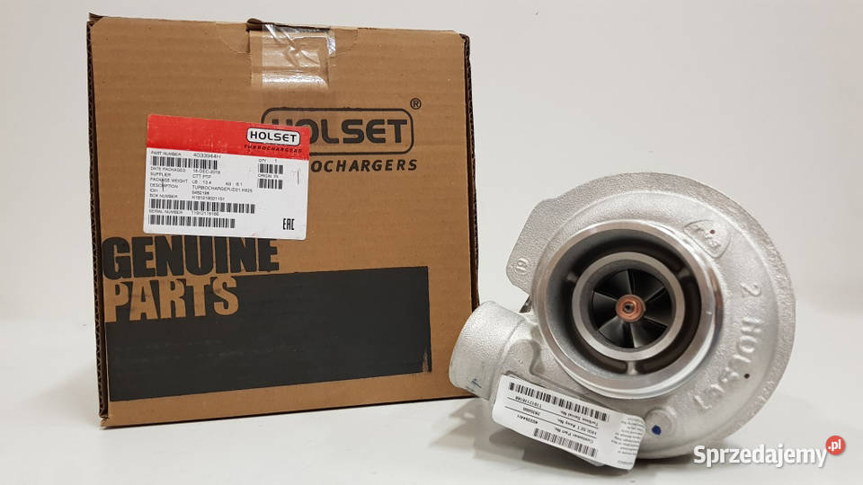 Turbosprężarka HOLSET 4033944H 2835001 2835002 ciężarowe Siedlce