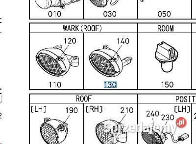 Lampa robocza światło skupione M6 M7 Kobylnica