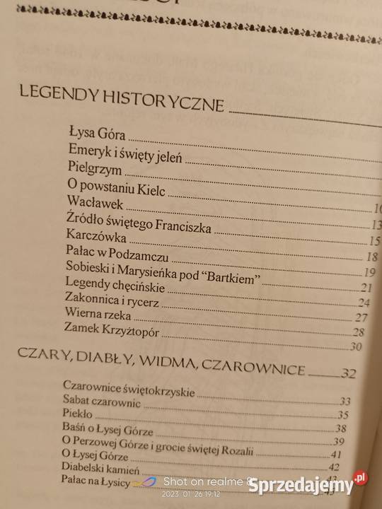 Legendy świętokrzyskie książki Warszawa Praga Baśnie, podania i legendy Książki dla dzieci Książki i Podręczniki