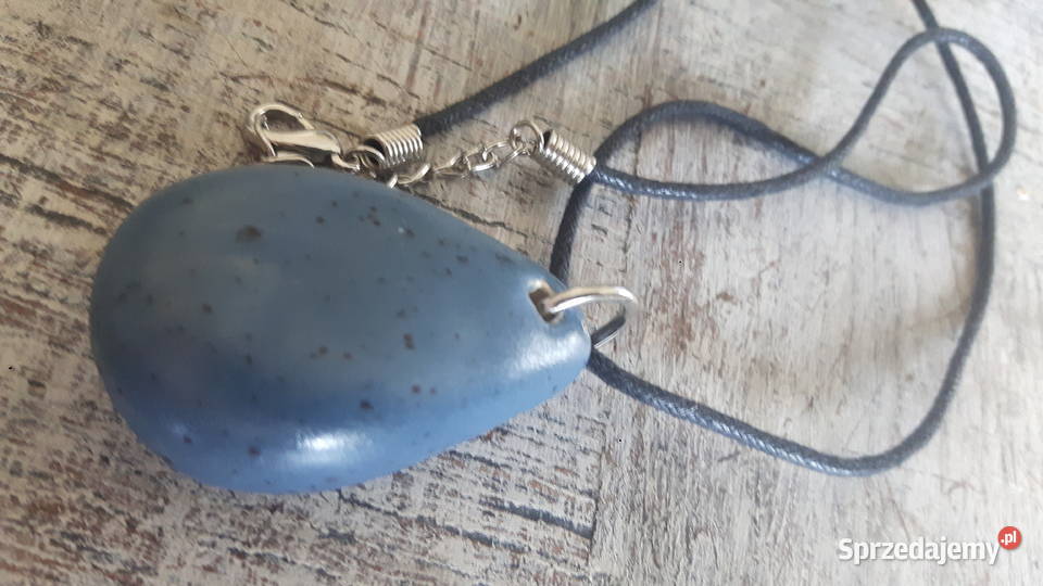 Naszyjnik ceramiczny ręcznie wykonany Otwock