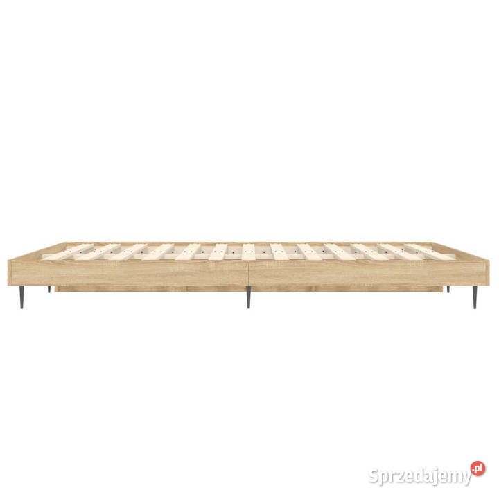 Łóżko bez materaca dąb sonoma 140x190 WM832280 193cm Warszawa