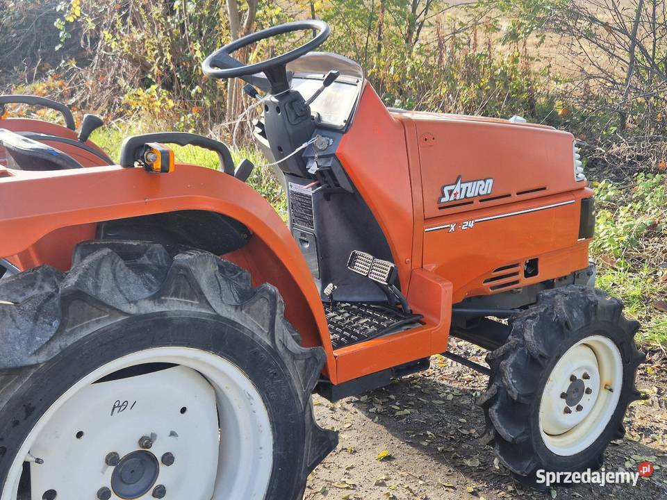 Traktorek traktor KUBOTA X24D 24 44 Skrzynia biegów Manualna Małuszyn sprzedam