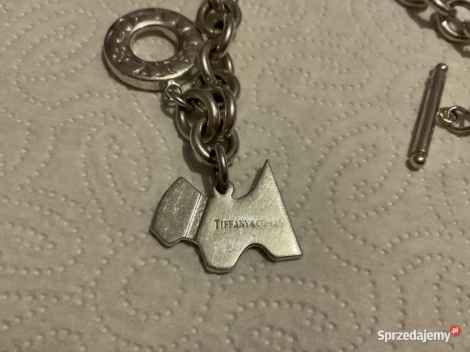 Bransoletka srebrna Tiffany Sosnowiec