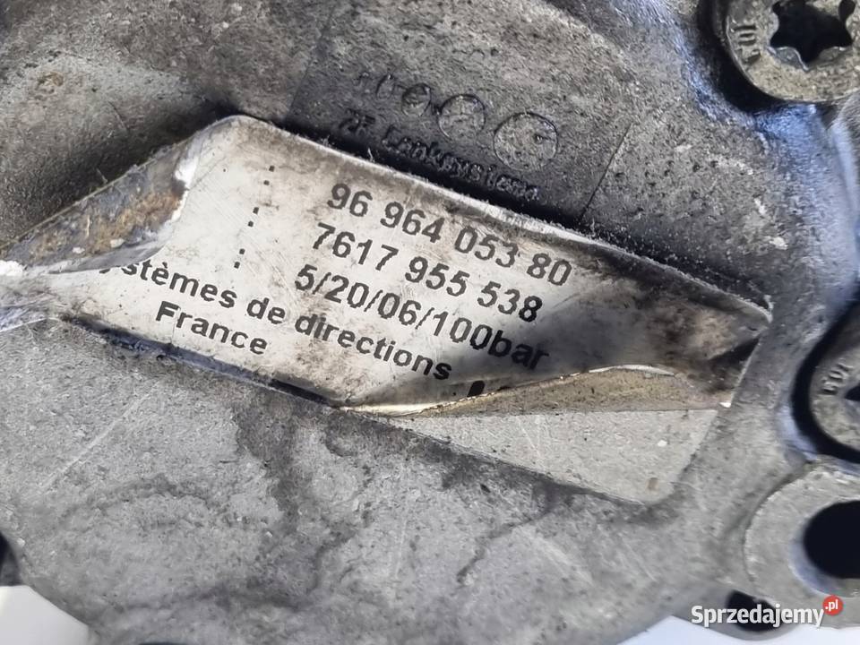 POMPA WSPOMAGANIA Peugeot 407 16 HDI 9696405380 Chełm sprzedam