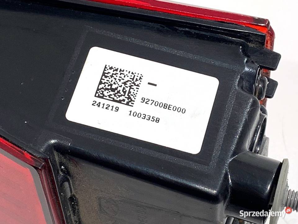 LAMPA ŚWIATŁO STOP HYUNDAI KONA SX2 92700BE000 osobowe
