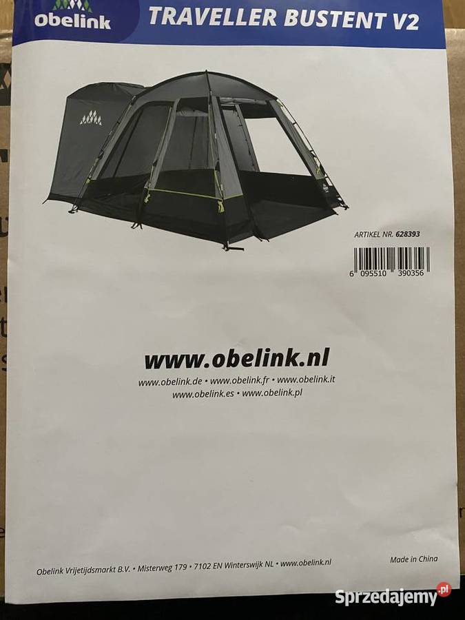 Przedsionek boczny do busa Obelink Traveller Sopot sprzedam