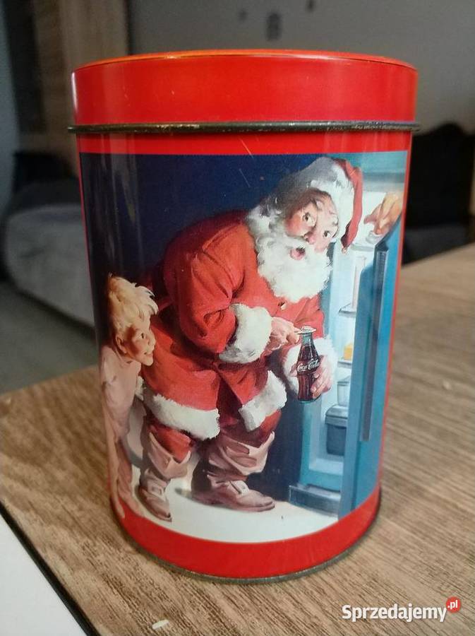 Puszka pojemnik CocaCola Nowa Sól