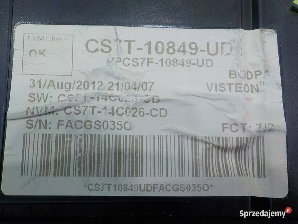 FORD GALAXY LIFT MK3 20 B AUT 13r 5D licznik Suków