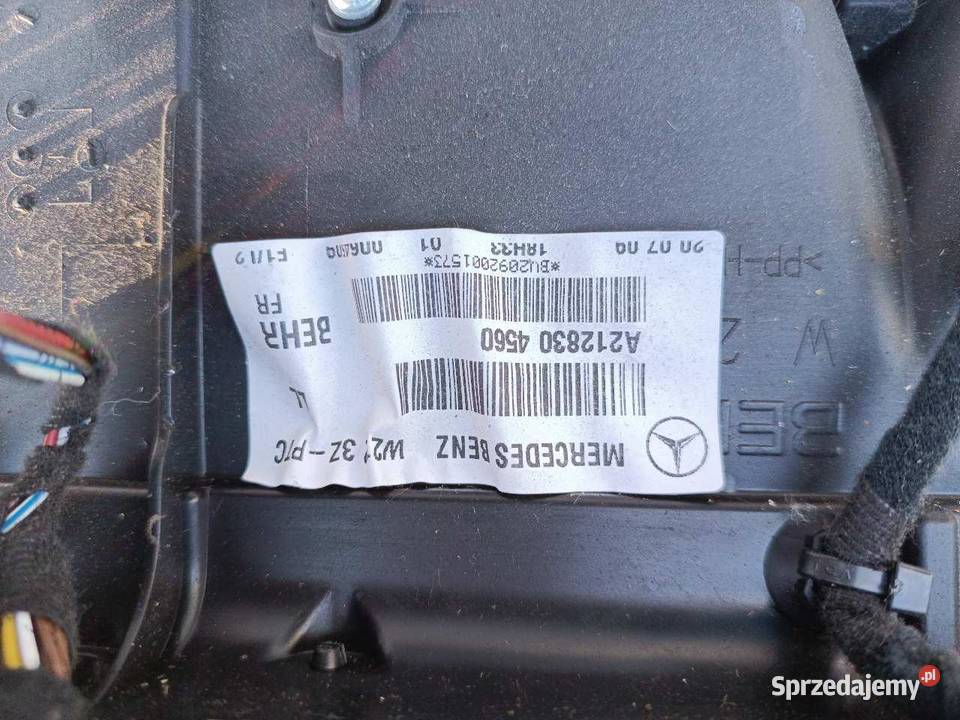 NAGRZEWNICA MERCEDES W212 LIFT A2128304560 sprzedam
