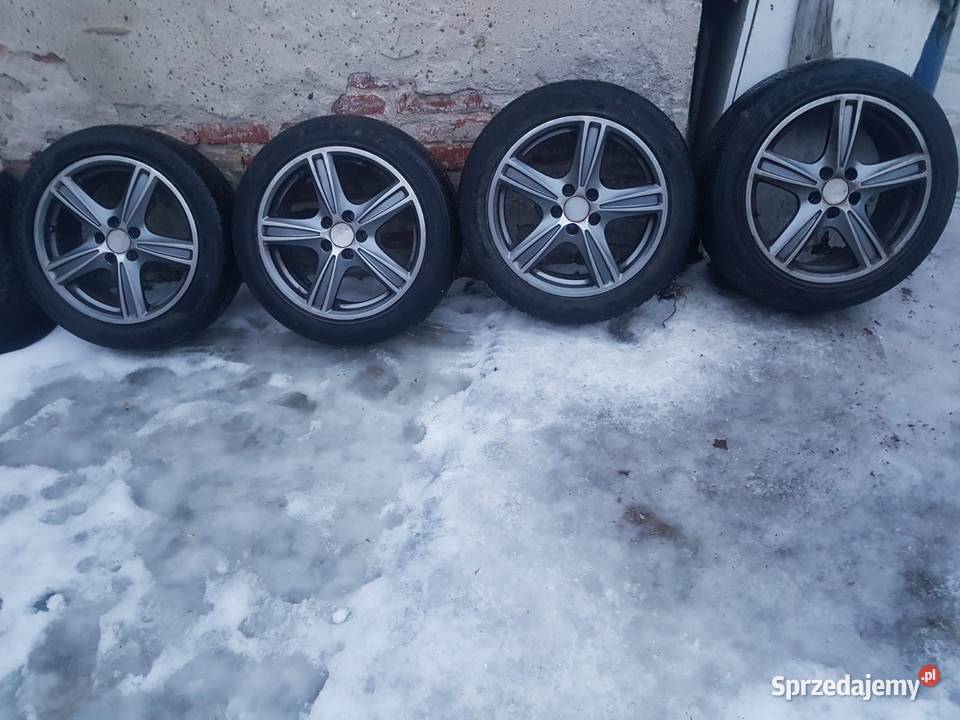 Sprzedam felgi aluminiowe 17 peugeot audi Tomaszów Mazowiecki sprzedam