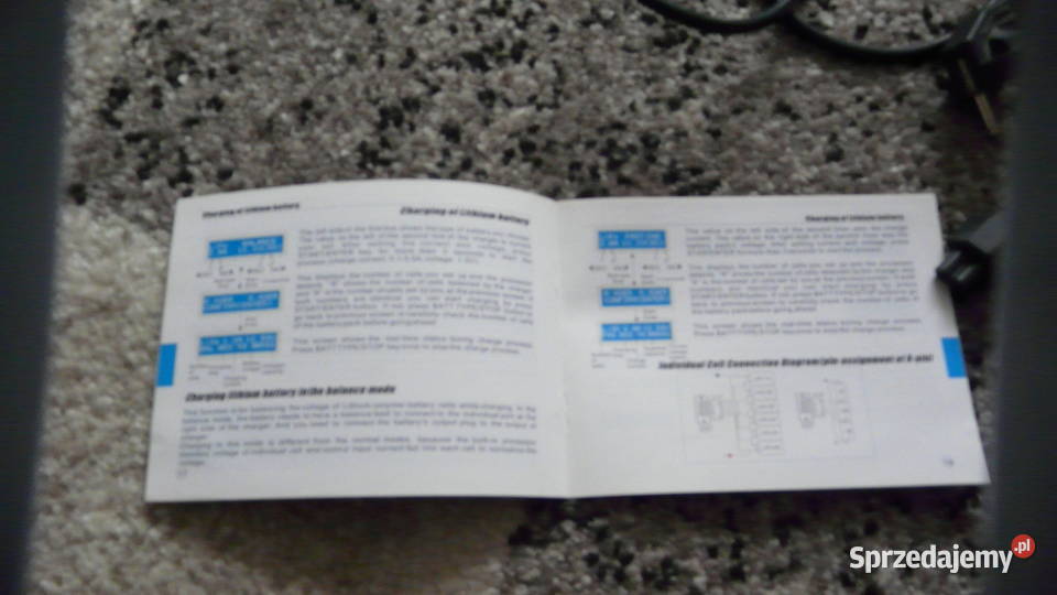 Ładowarka IMAX B6AC 1S6S Lipol zasilanie AC 230V Wolsztyn