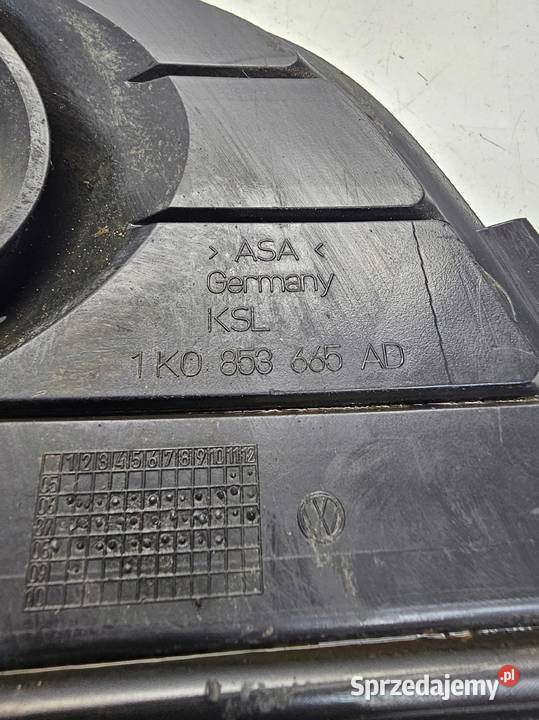 KRATKA ATRAPA ZDERZAKA LEWA VW GOLF V GT Przystajń