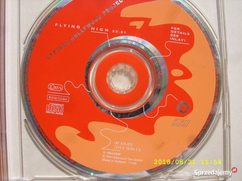 Dance CD singielCAPTAIN HOLLYWOODFLYING HIG 1004 Wołów