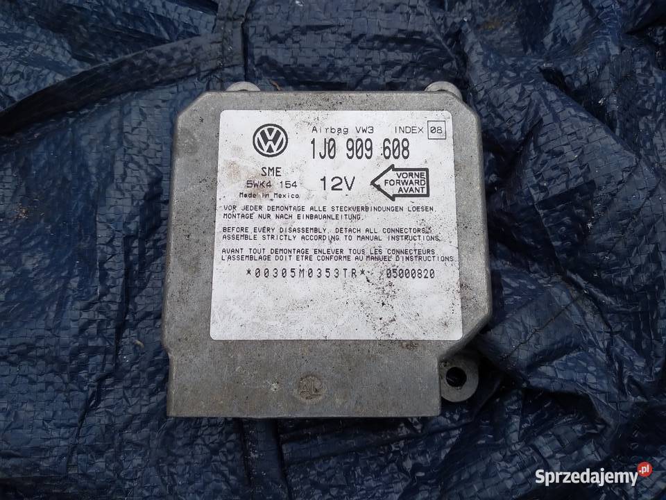 Sharan mk1 sensor air bag 1J0909608 Układ elektryczny Strzelce Krajeńskie