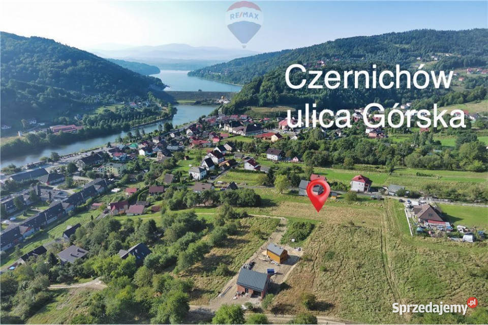 Wspaniała działka z widokiem na Zaporę w Tresnej Czernichów