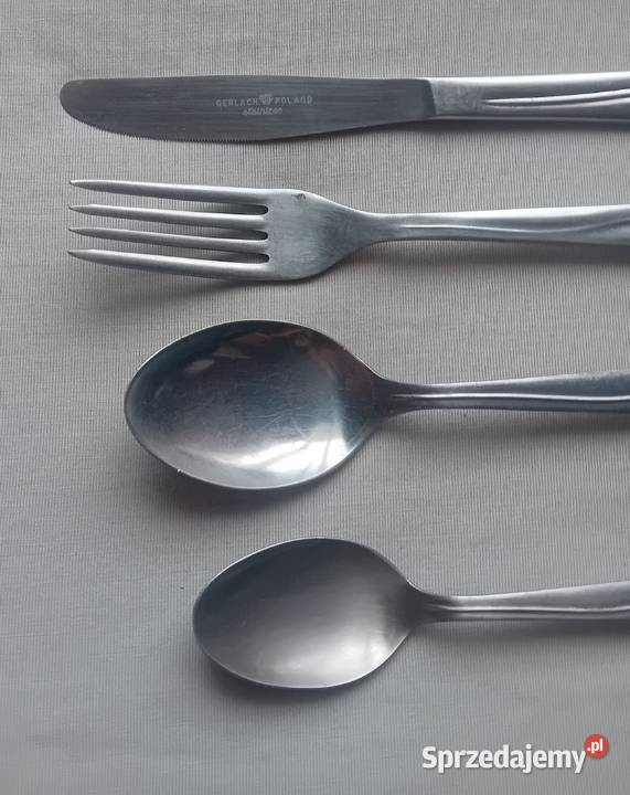 Komplecik sztućców Gerlach jednej osoby Stal