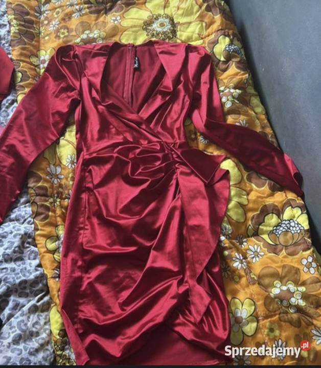 Elegancka Sukienka Długość Mini Egiertowo sprzedam