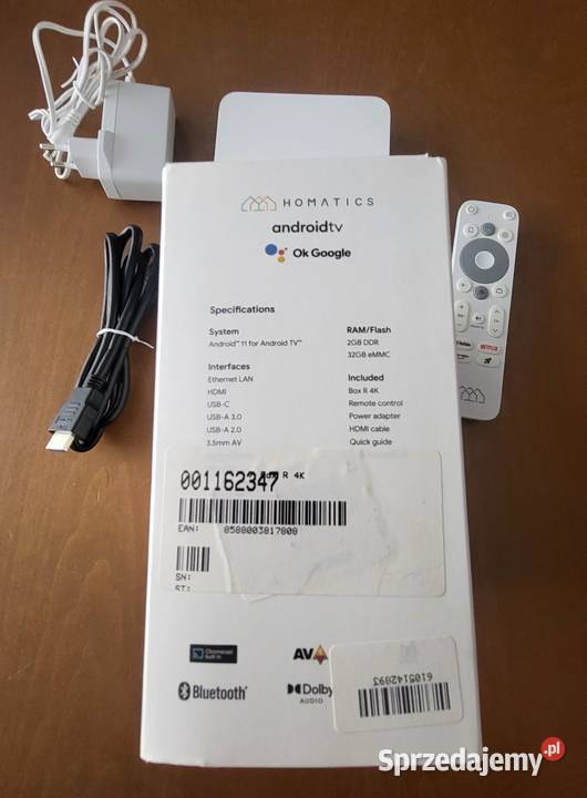 Homatics Android Smart Tv Box R 4K Android 11 Szczecin