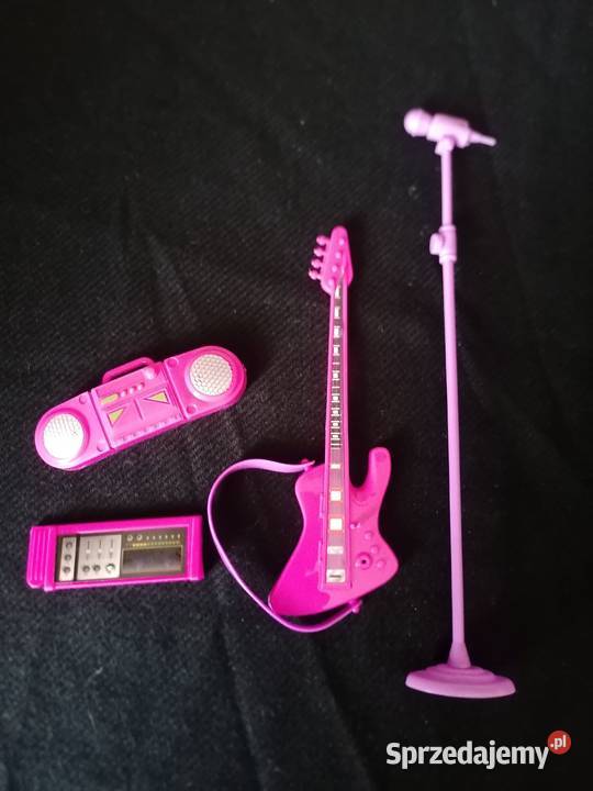 Lalka Barbie piosenkarka plus zestawgitara Łódź sprzedam