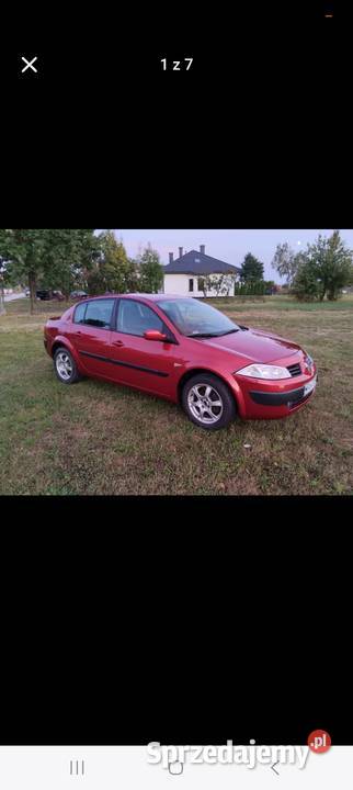 Sprzedam ładna megane 1600cm3 Renault Łagów