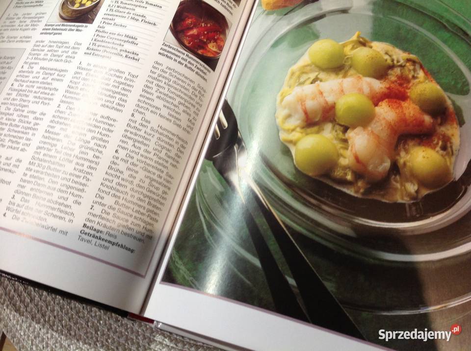 Poradnik Kulinarny Książka Ryby i Owoce Morza Nowa Sól