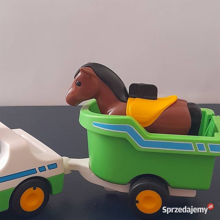 Playmobil Samochód z przyczepą konia Bogatynia