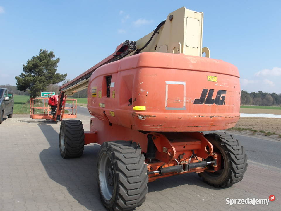 Podnośnik koszowy teleskopowy 28m JLG 860SJ 4x4 Pleszew