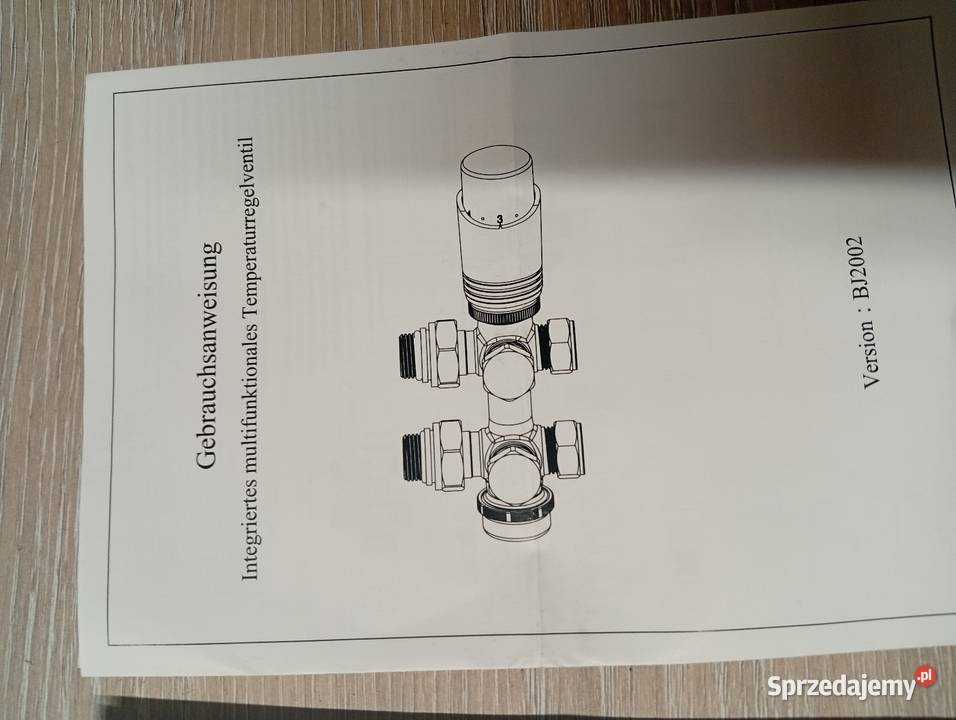 Zestaw grzejnikowy termostatyczny Kamień-Kolonia sprzedam