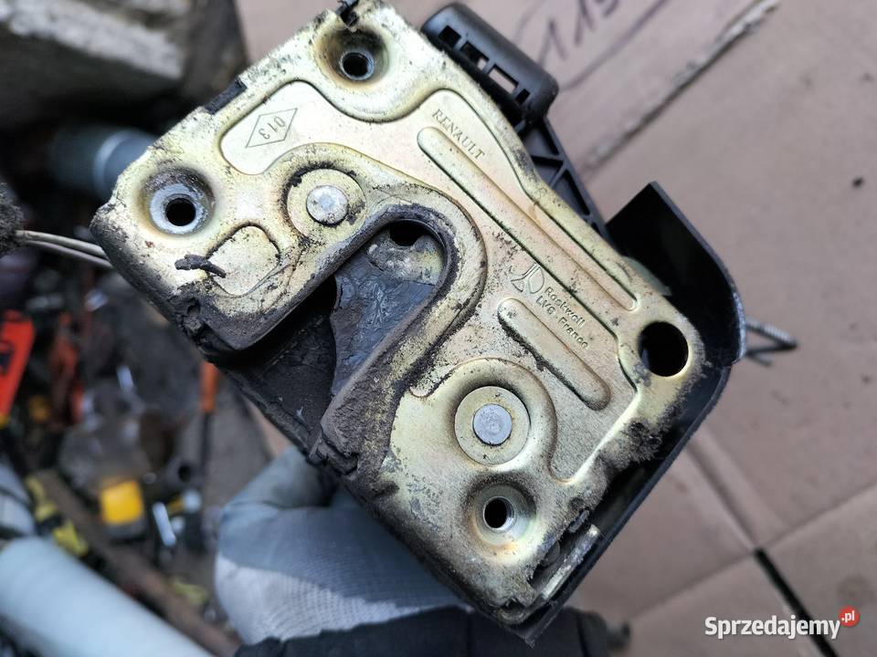 RENAULT CLIO 2 3D ZAMEK DRZWI LEWY PRZÓD Kamień-Kolonia