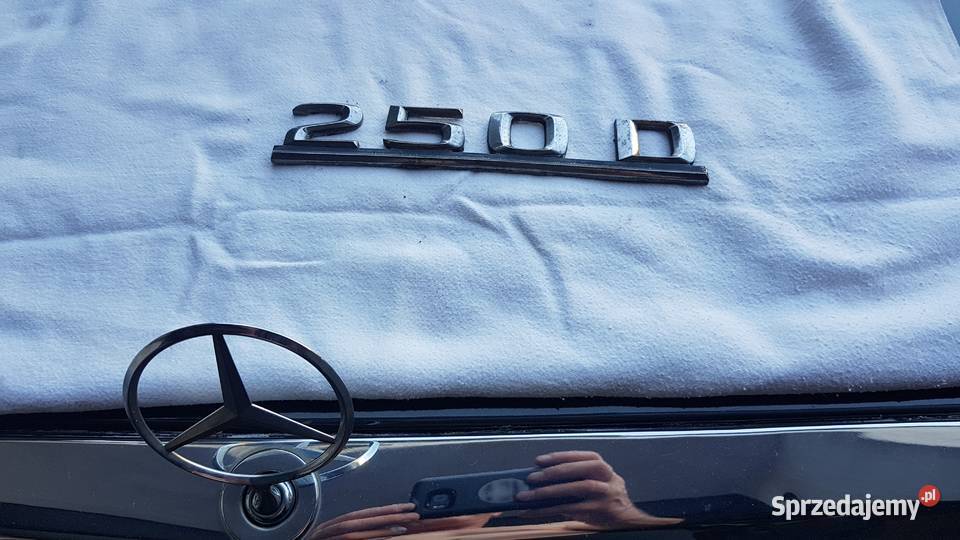Emblemat Mercedes 250D Ostrołęka sprzedam